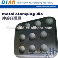 Progressive stamping mold for sheet metal